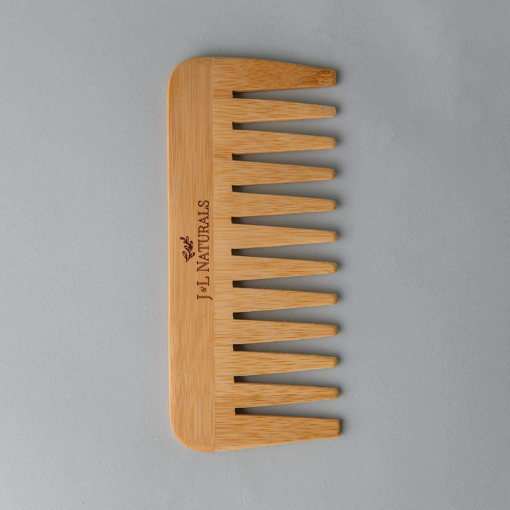 Bamboo Detangling Comb-image